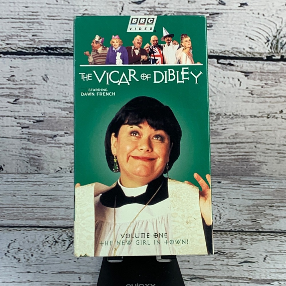 BBC The Vicar of‎ Dibley VHS Tape Starring Dawn French Volume One
